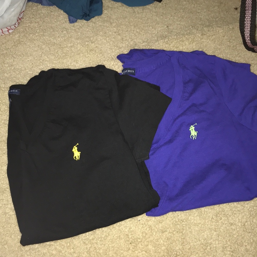 Ralph Lauren Polo V-neck tees